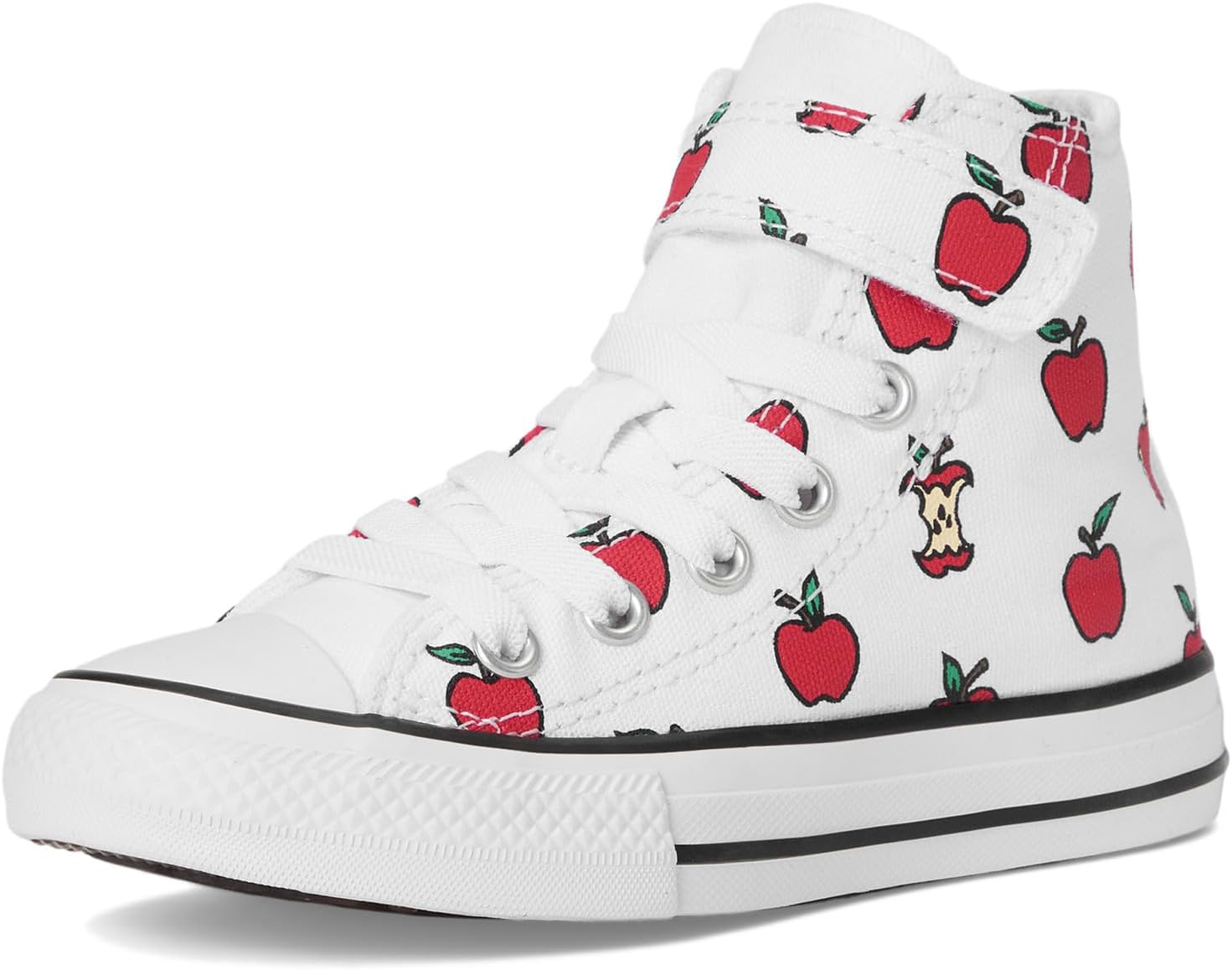 

Кроссовки Converse Kids Chuck Taylor All Star Allover Apples Easy On, цвет White/Red/Black