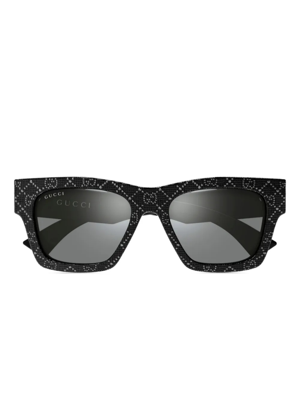 

Gucci Eyewear square-frame солнцезащитные очки, черный