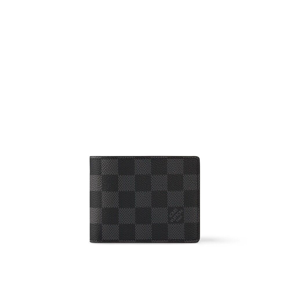 

Тонкий кошелек Louis Vuitton, серый