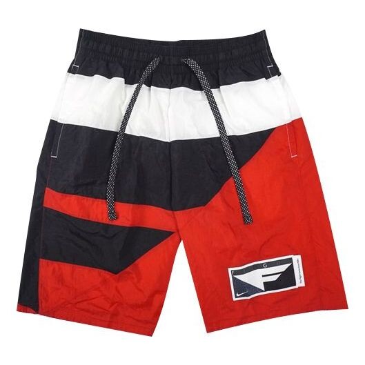 

Шорты flight sports shorts men black/white/red Nike, черный