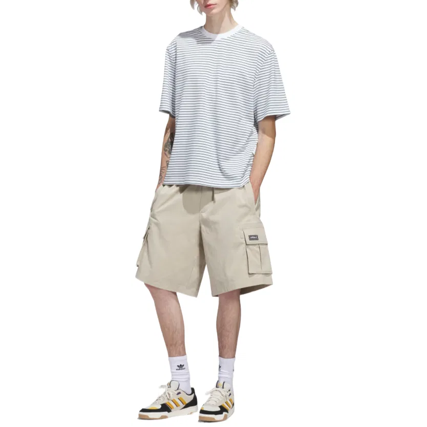 Шорты карго унисекс Adidas Originals, Khaki Three — фото 4
