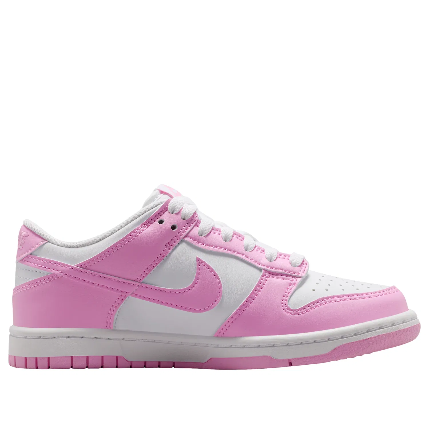Кроссовки Nike Dunk Low 'White Pink Rise' IU7766-125, белый — фото 2