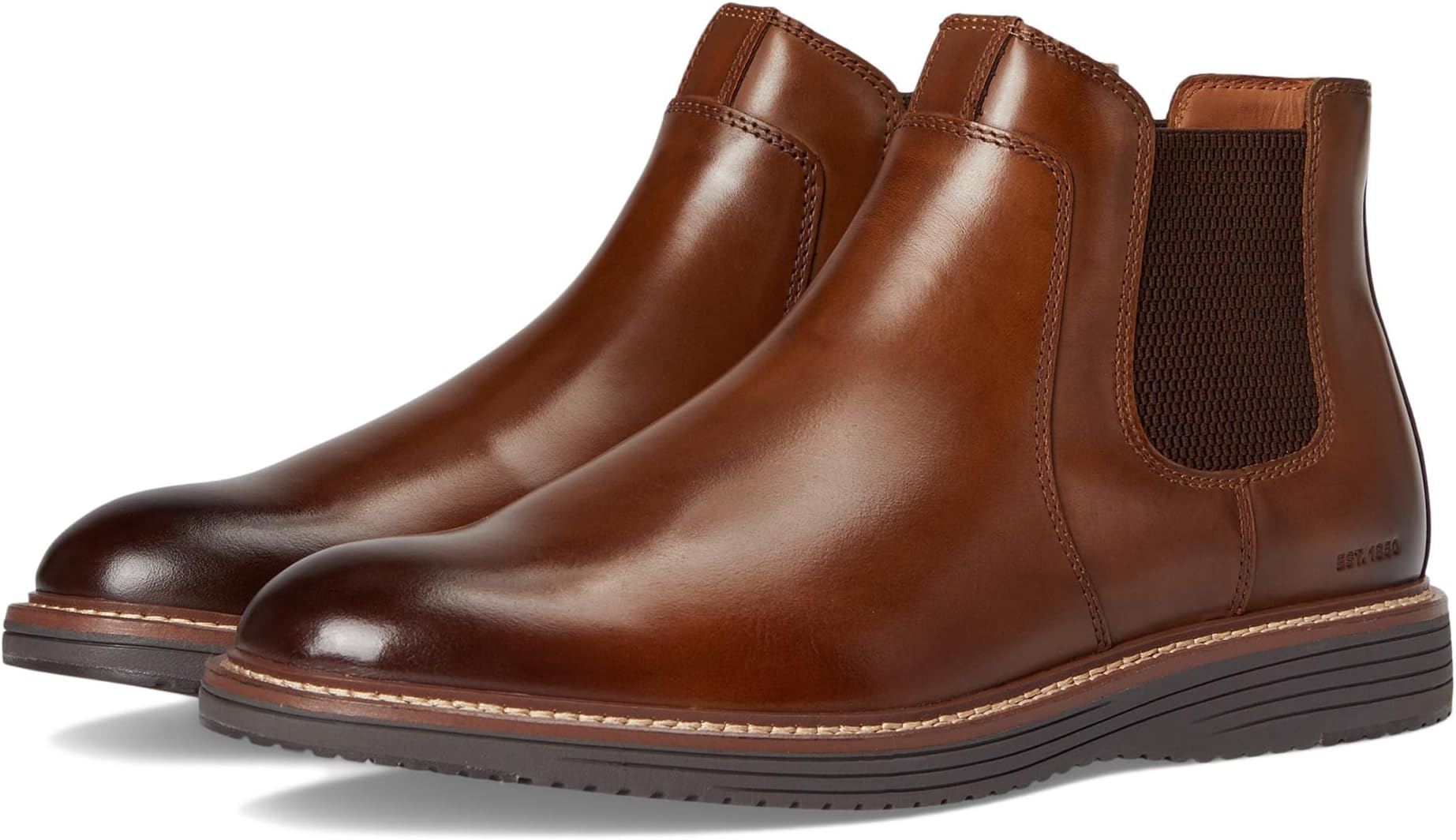 

Ботинки Johnston & Murphy Men's Upton Chelsea Boots, Tan Full Grain