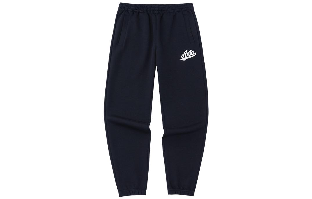 

Life Collection Вязаные спортивные брюки Мужские Черный ANTA, Базовый черный
