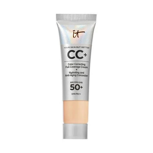 Тональный крем с полным покрытием IT COSMETICS CC+ Cream Full-Coverage Foundation Formato Viaje, LIGHT MEDIUM