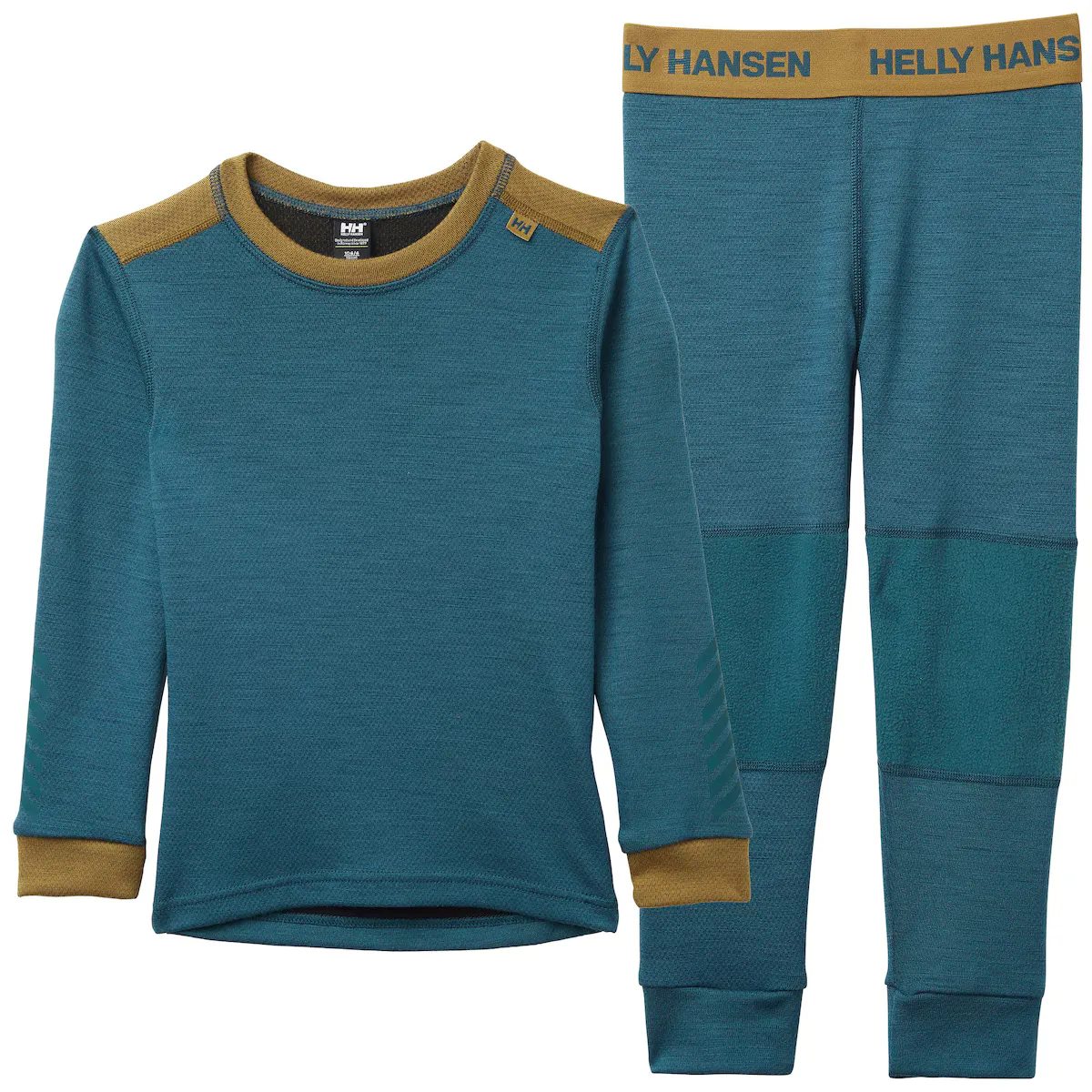 

Детский термонабор K LIFA MERINO Helly Hansen, зеленый