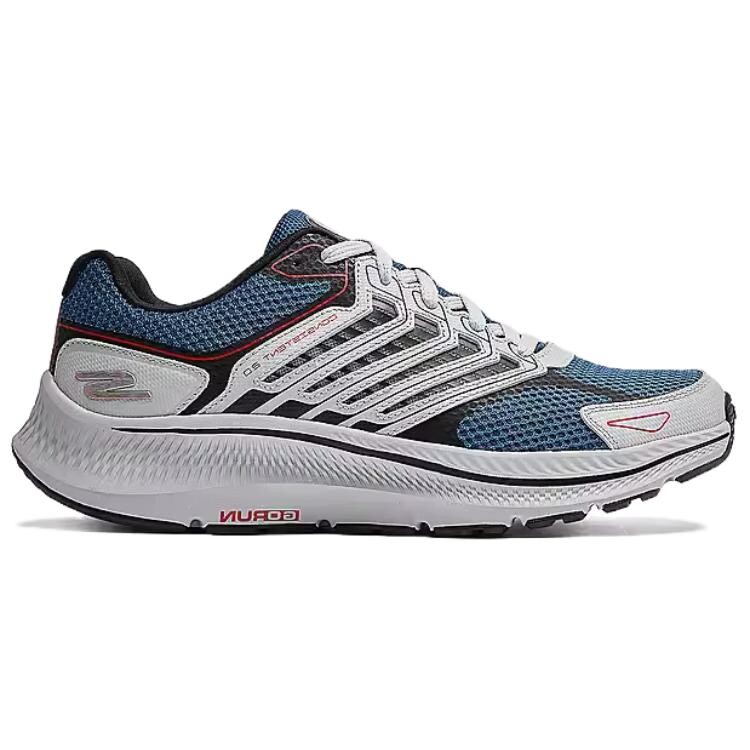 Кроссовки мужские MEN"S GO с низким верхом серые/синие Skechers — фото 2