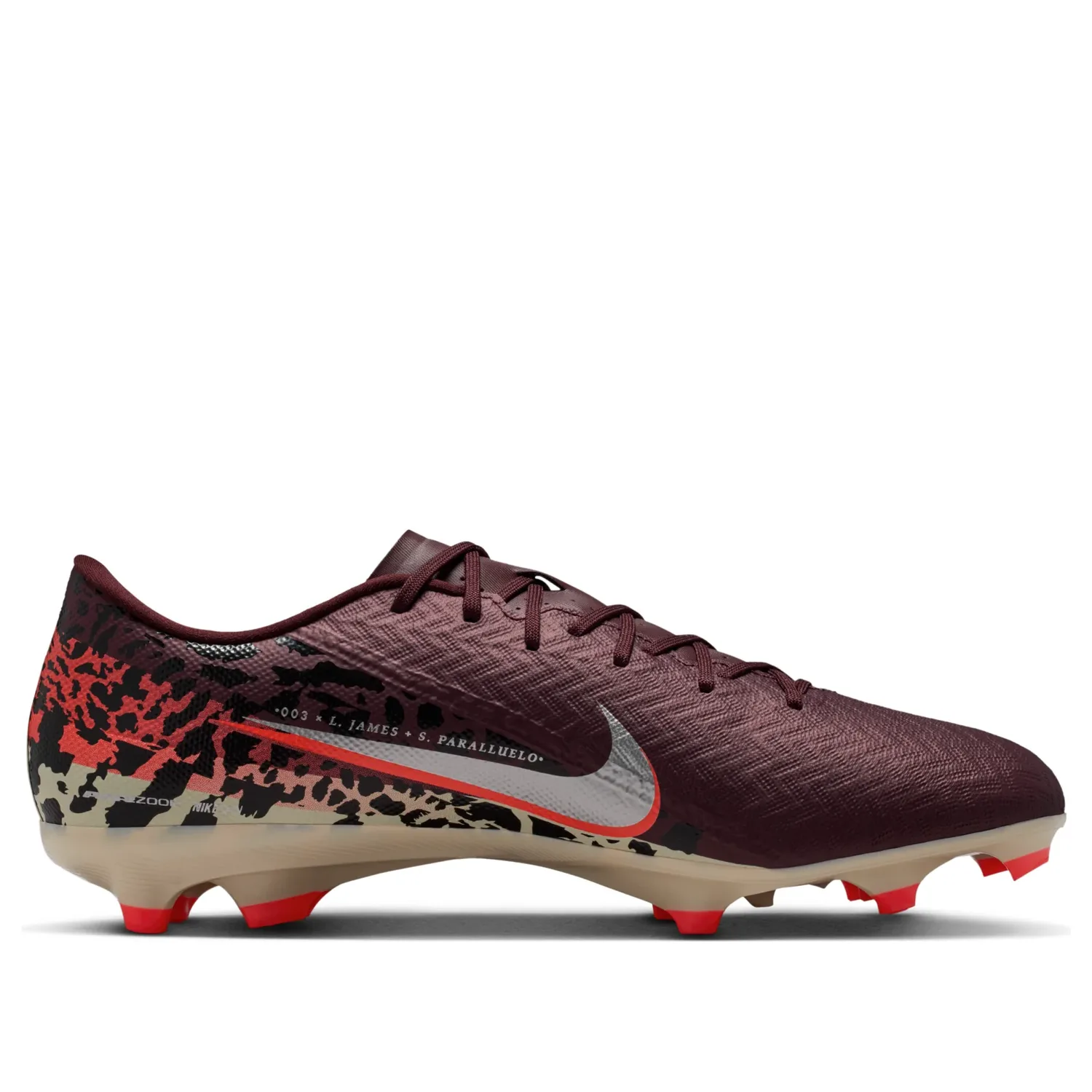 Кроссовки Nike Mercurial Vapor 16 Academy MG 'United 003 Pack', бордовый — фото 2