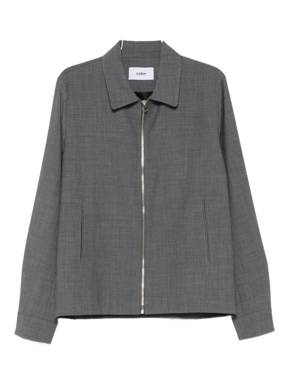 

Рубашка-куртка на молнии Costumein, серый