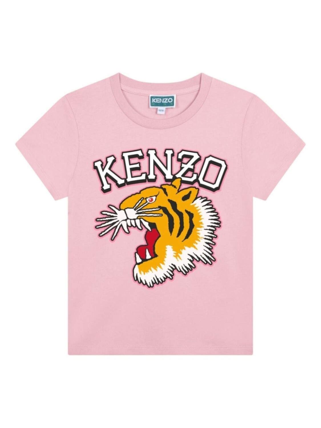 

Kenzo Kids футболка с вышитым логотипом, розовый