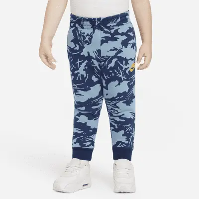 

Брюки Nike Toddler Club Camo Fleece Pants, цвет Cerulean