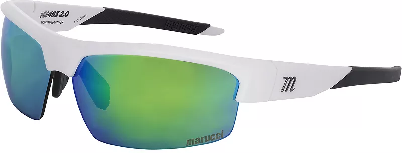 

Солнцезащитные очки Marucci MV463 2 для поля, белый/зеленый