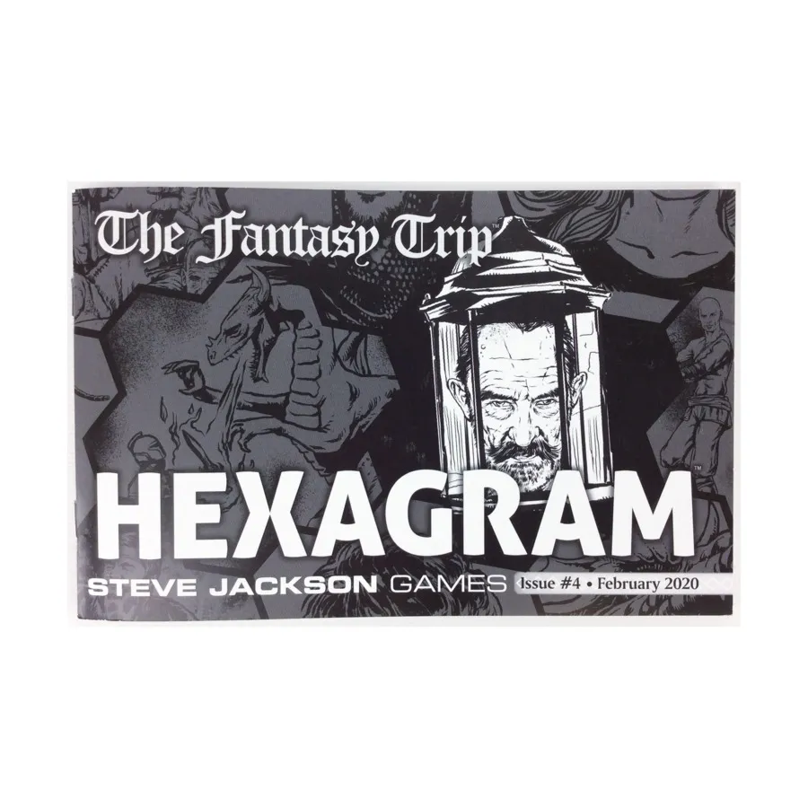 

Hexagram - Issue #4, Fantasy Trip (Steve Jackson Games), мягкая обложка