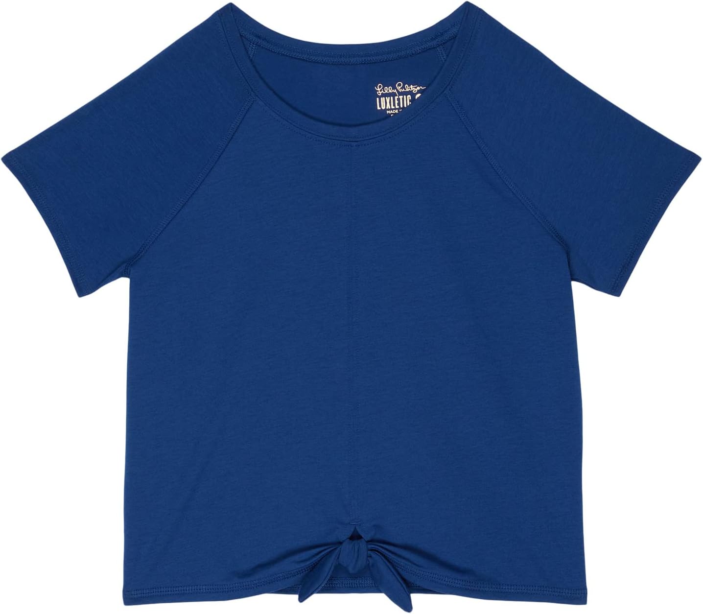 

Футболка Lilly Pulitzer Mini Kieran Active Tee, цвет Oyster Bay Navy