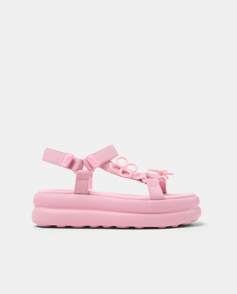 Женские босоножки на платформе Pelotas Flota Up Twins Camper, розовый