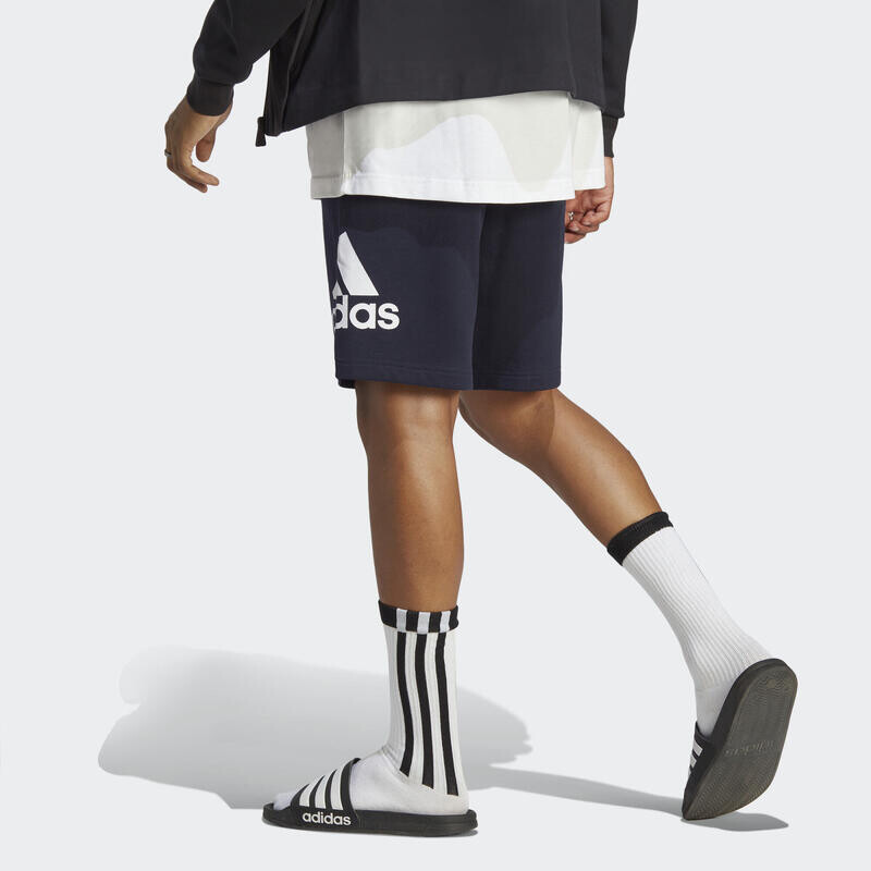 Шорты Adidas, цвет petrolblau/weiss — фото 3
