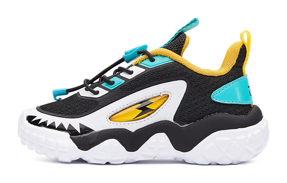 

361° Дышащие устойчивые к истиранию нескользящие низкие детские кроссовки Black Cyan Kids'