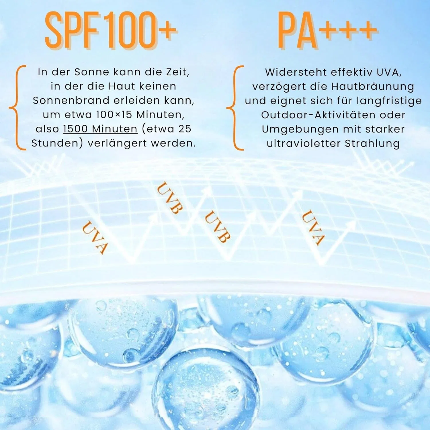 Солнцезащитный крем для лица и тела SPF 100, 2 шт. Altherona — фото 4