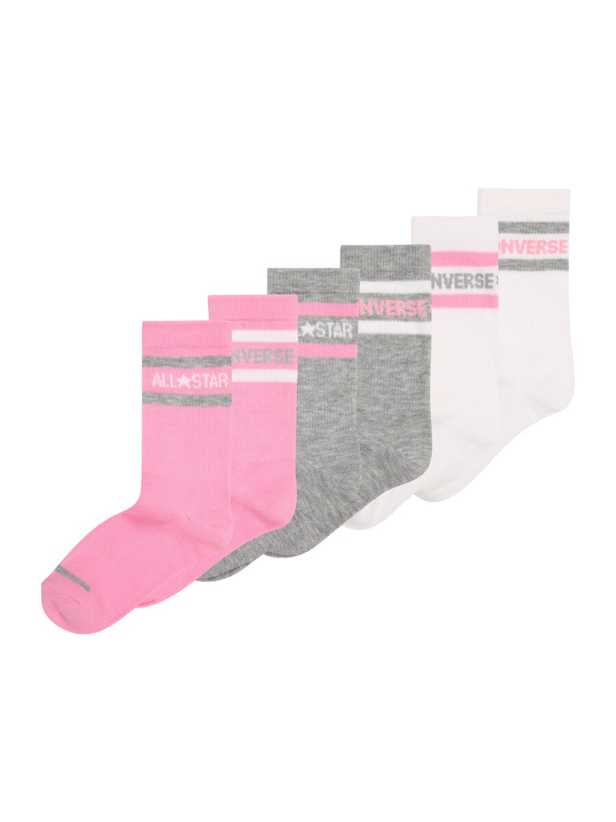 

Носки CONVERSE, mottled grey/Pink/White