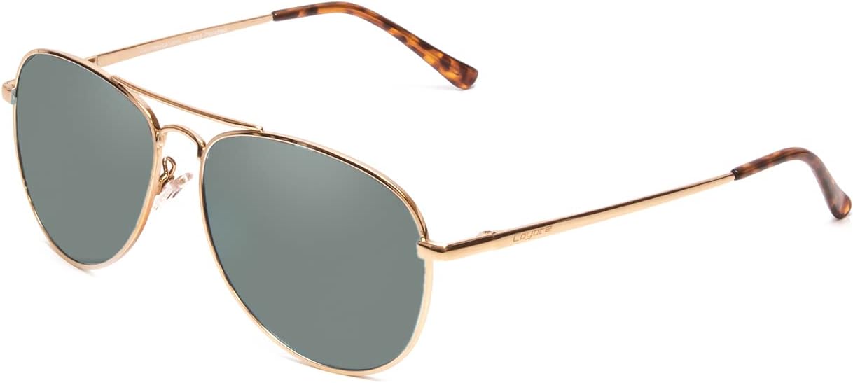 

Солнцезащитные очки Coyote Classic II Metal Pilot с поляризацией, золотисто-коричнево-серые, для мужчин и женщин, модные поляризованные солнцезащитные очки, дизайнерские, современный шик, Gold Brown/ Grey