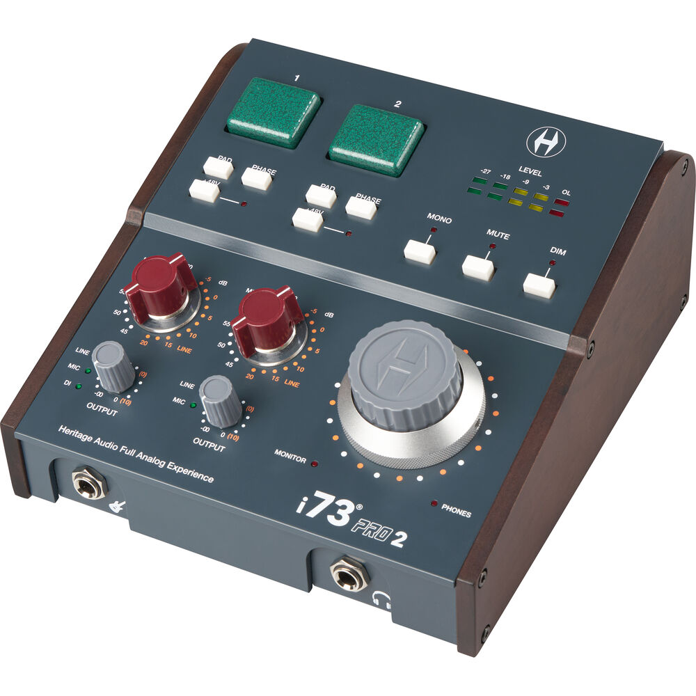 

Аудиоинтерфейс Heritage Audio i73 PRO 2 USB-C