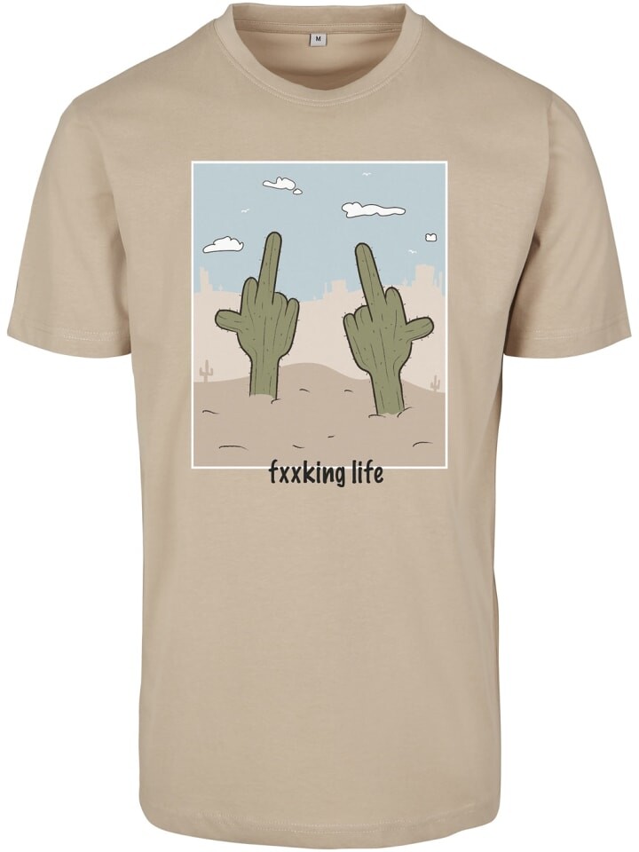 

Футболка Mister Tee T-Shirt, бежевый