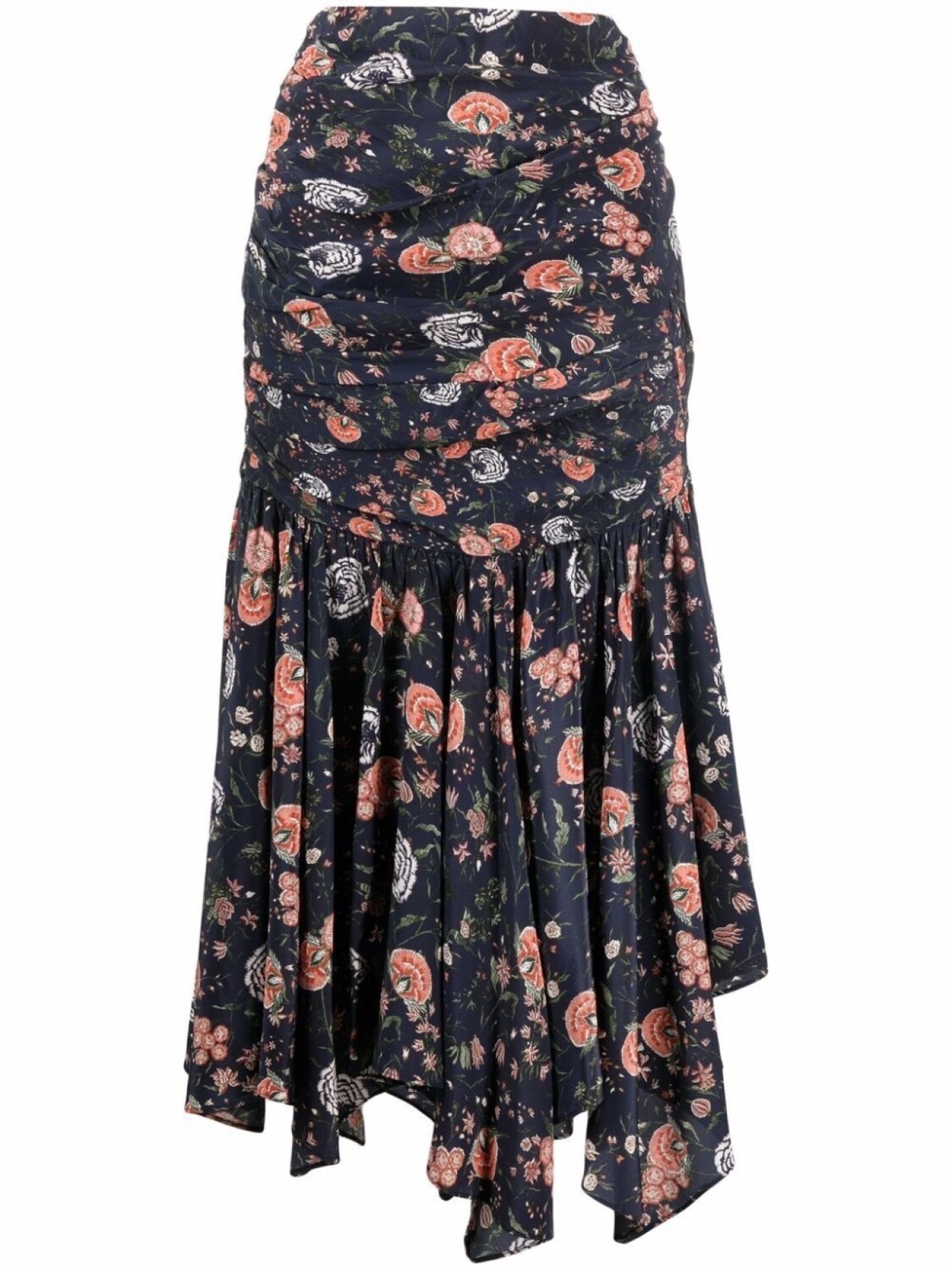 

ISABEL MARANT юбка миди Carmina, синий