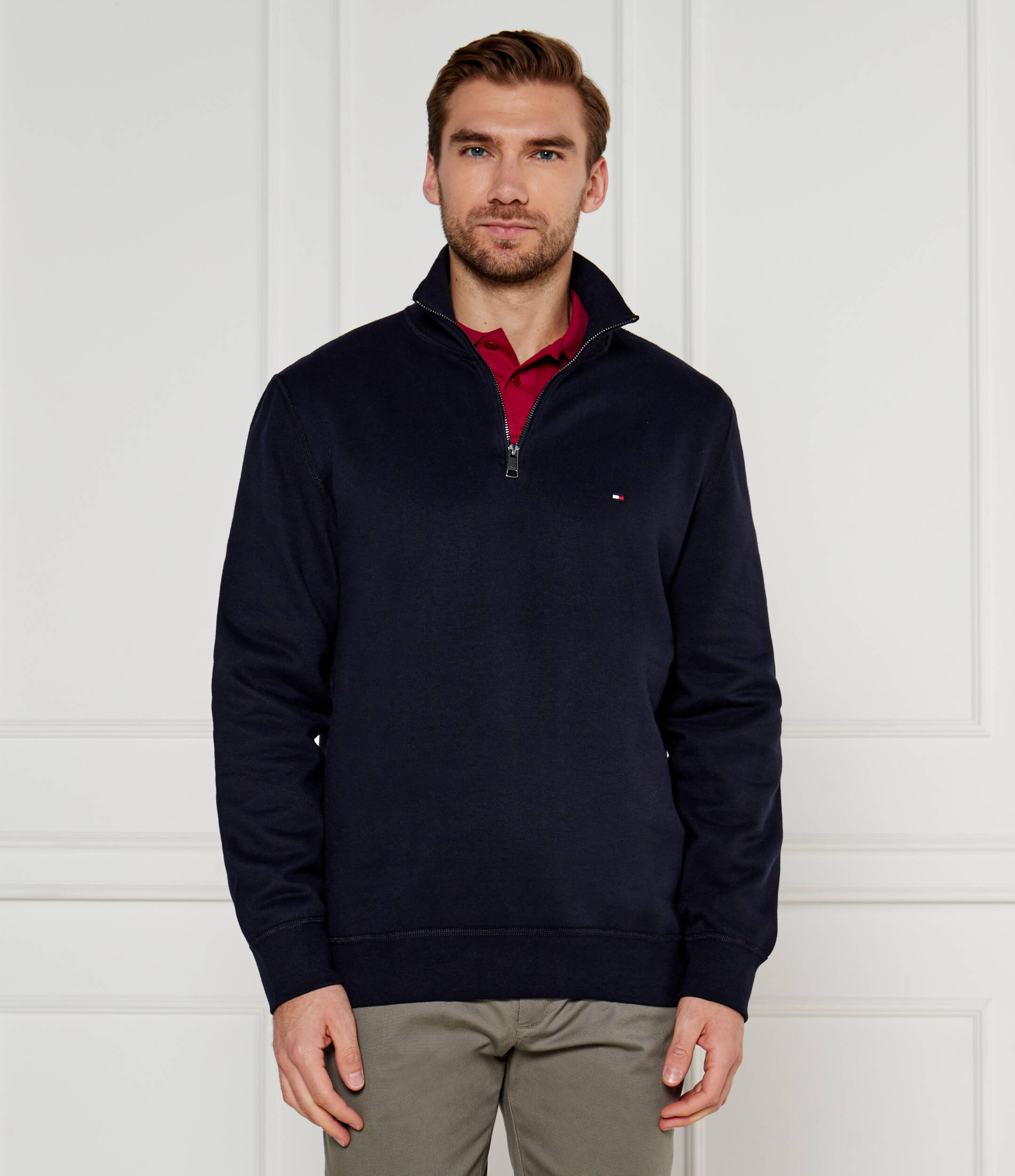 

Толстовка Tommy Hilfiger ESSENTIAL Regular Fit, темно-синий