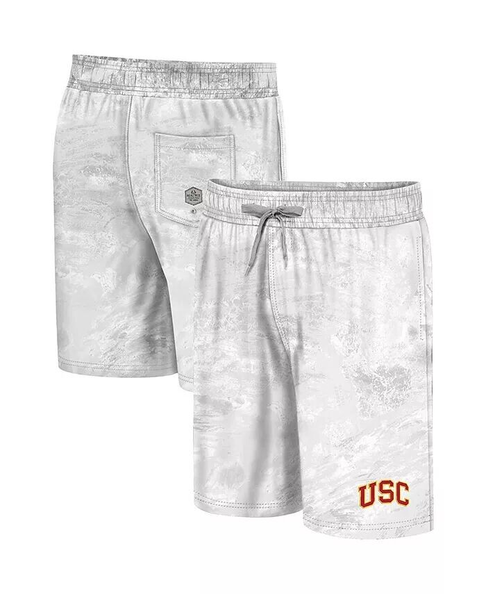 

Мужские белые шорты для плавания USC Trojans Realtree Aspect Ohana Colosseum
