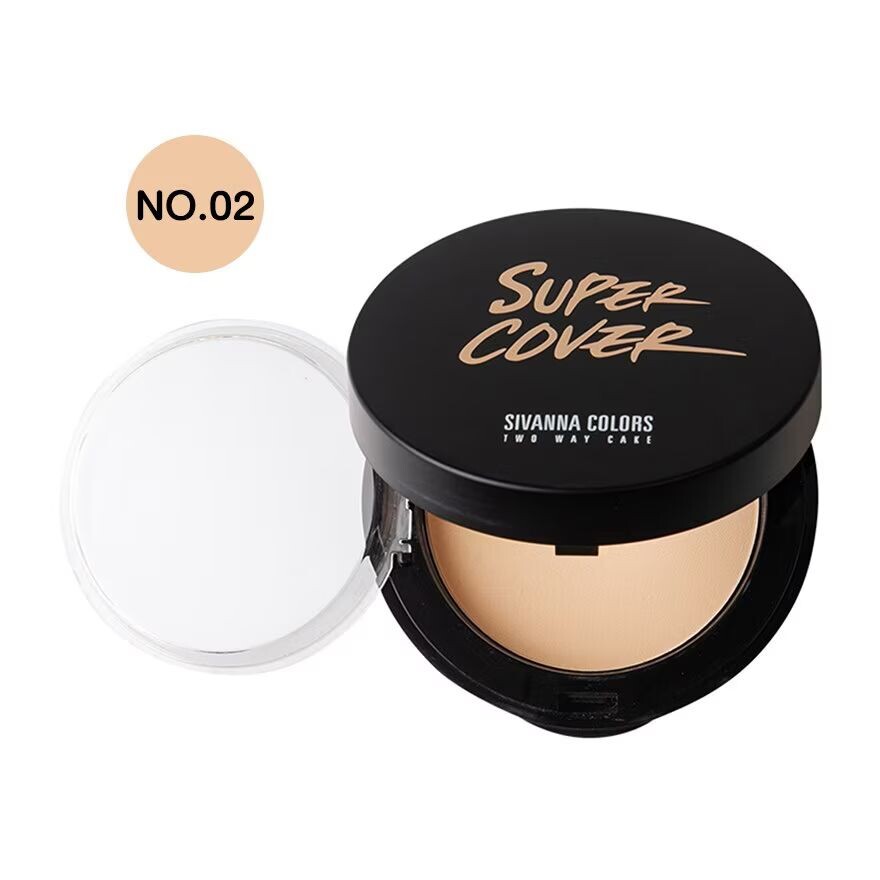 

Sivanna Порошок для тортов Super Cover Two Way, 10 г. 02 Natural Beige, Natural Beige