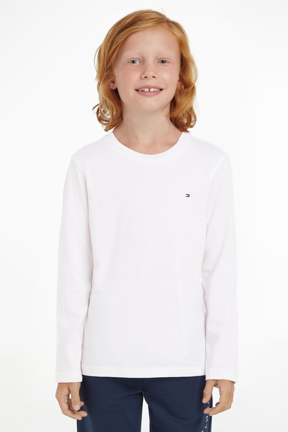 

Базовая блузка с длинными рукавами Tommy Hilfiger, белый