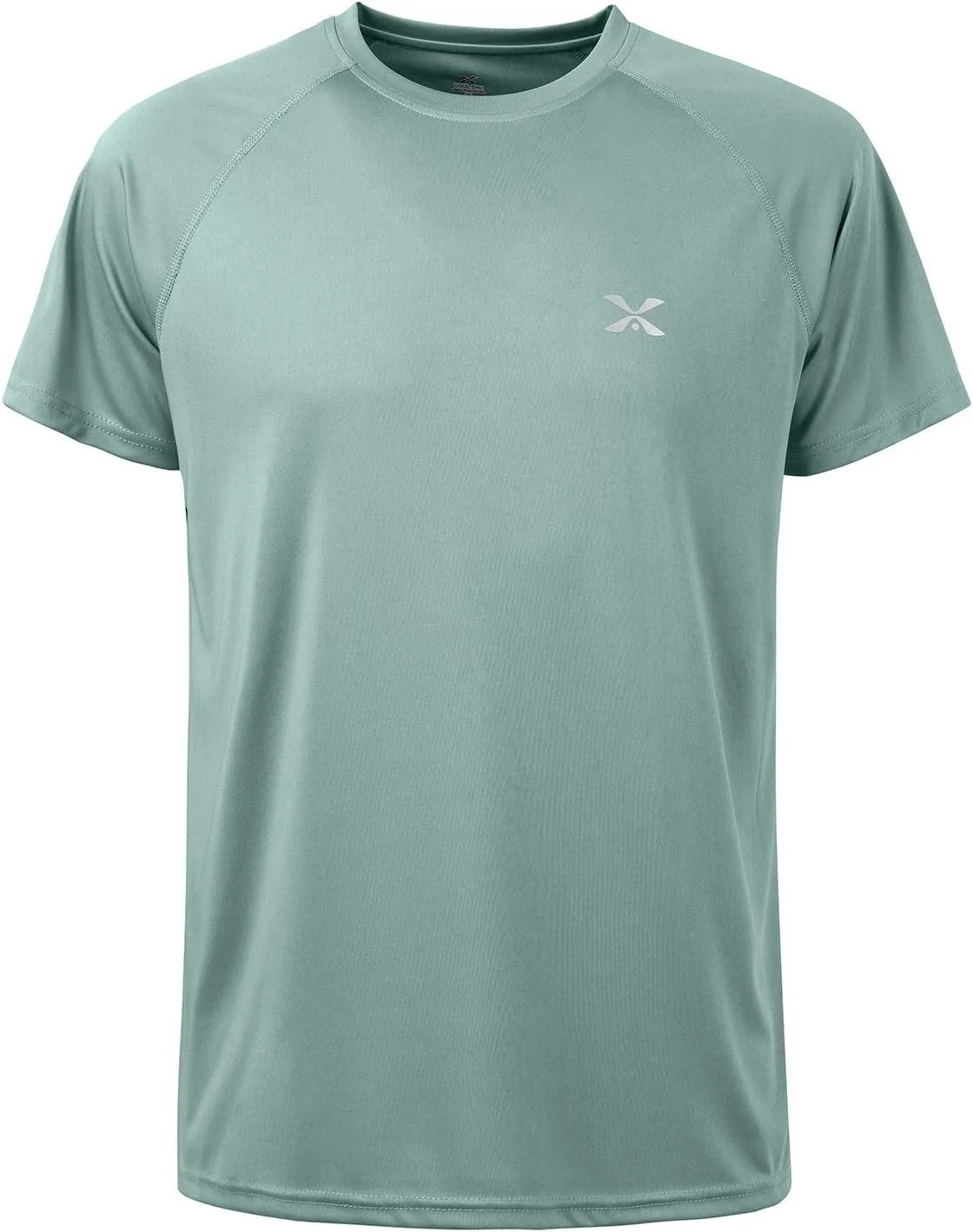 

MOHEEN мужская футболка с коротким рукавом, быстросохнущая для бега и тренировок