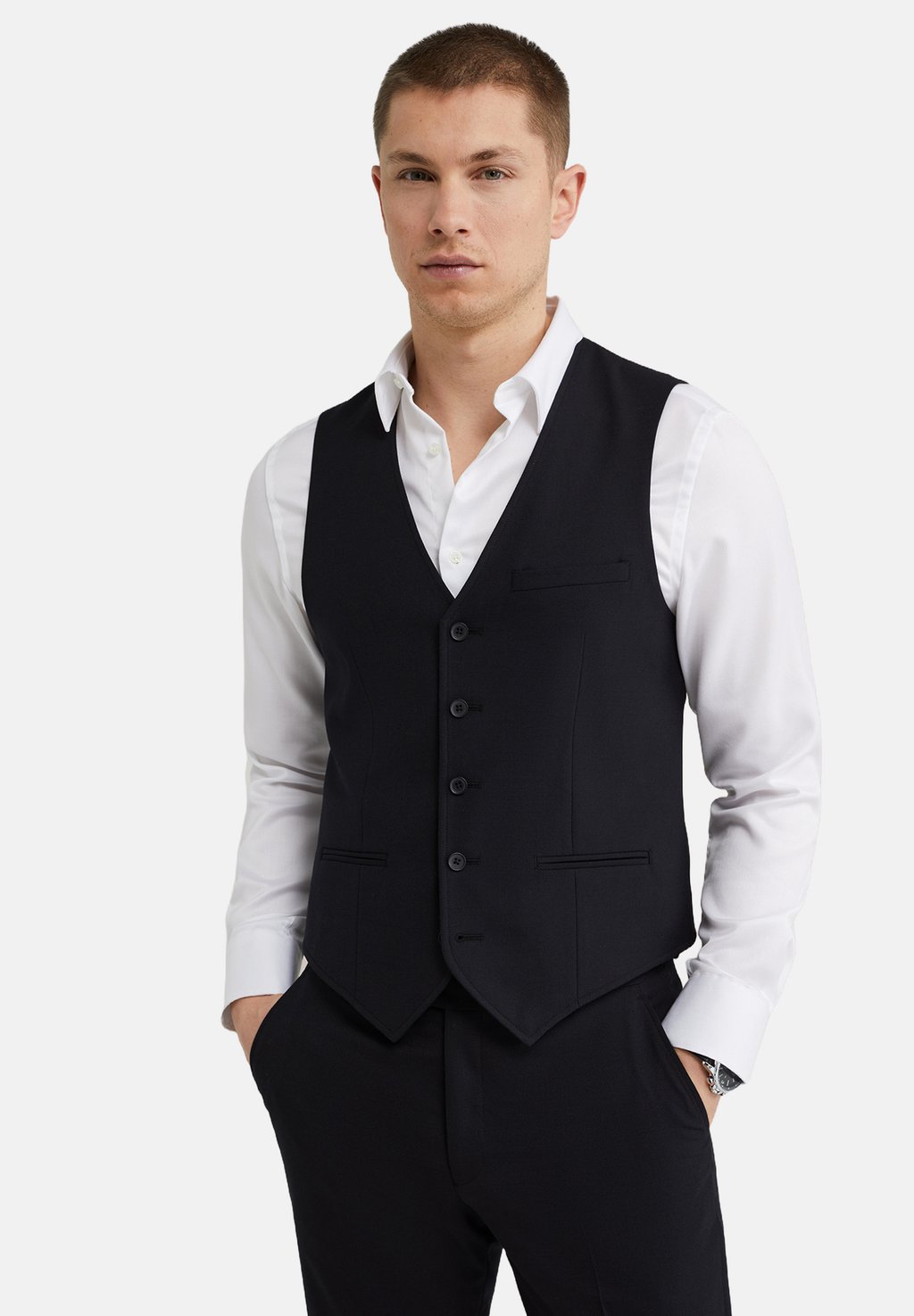 

Жилет Suit waistcoat WE Fashion, черный