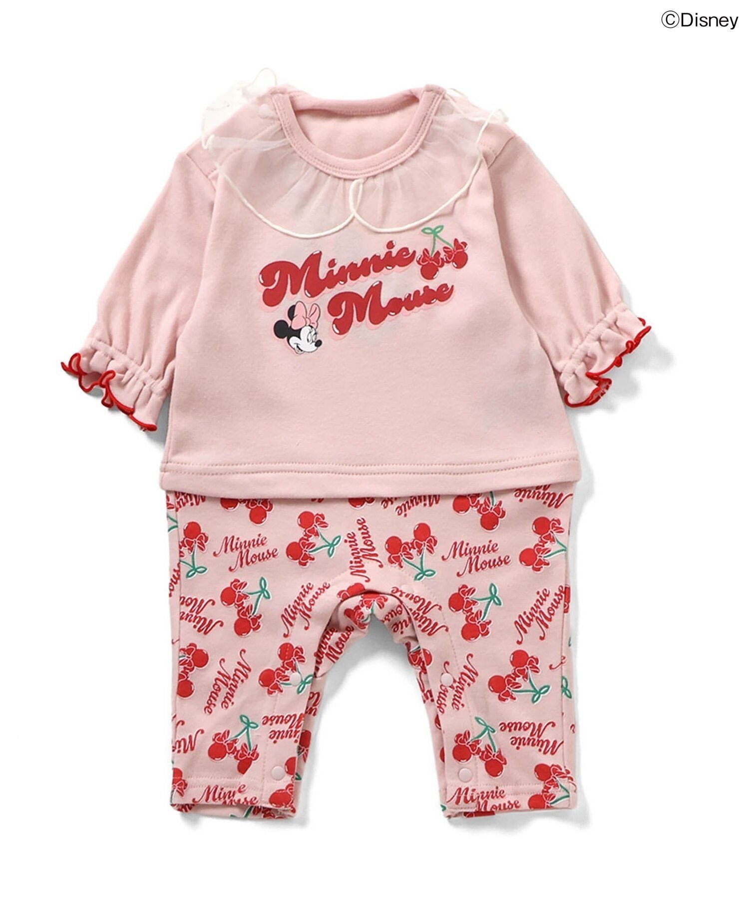 Комбинезон с изображением Минни Маус из мультфильма Диснея Ampersand, pink