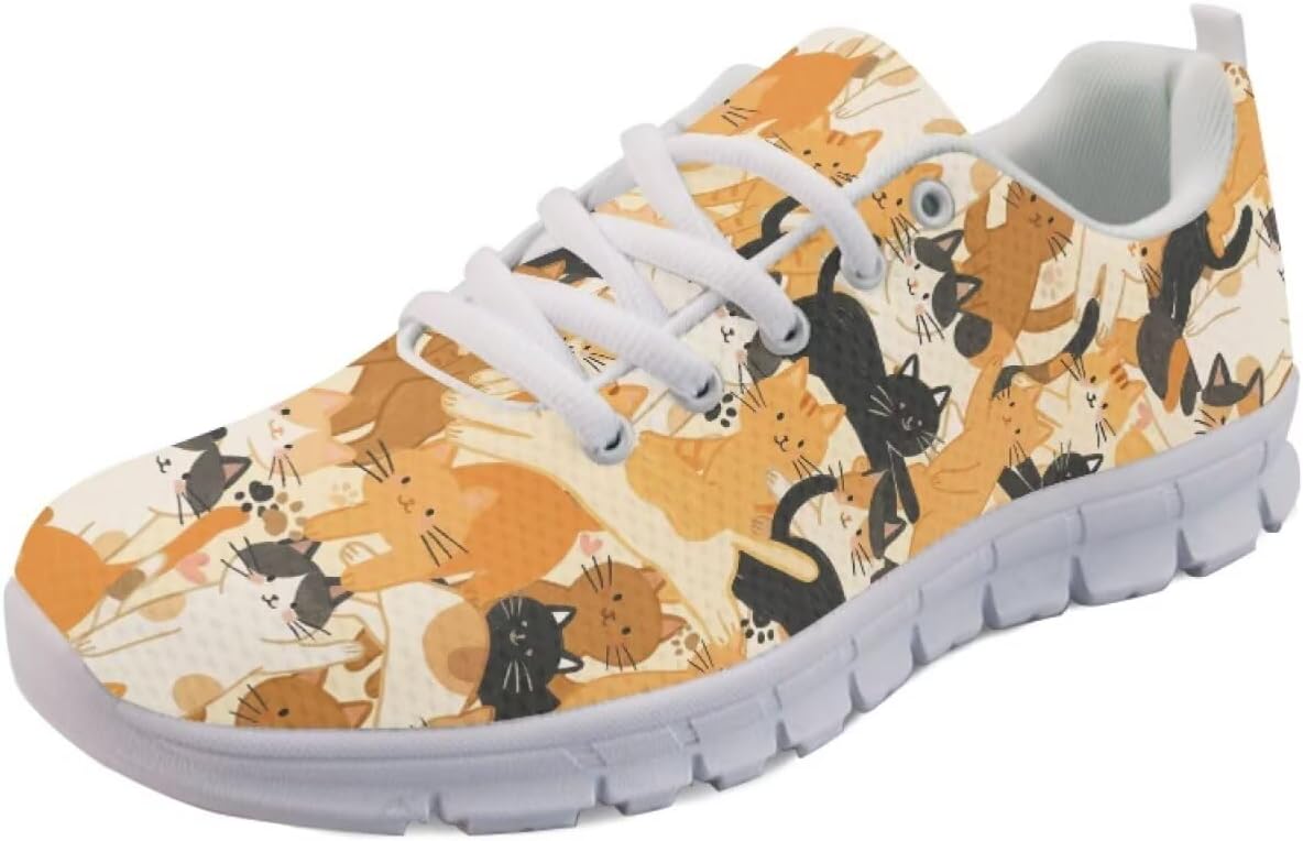 

Кроссовки Forchrinse для женщин и мужчин, дышащие, с шнуровкой, для бега, удобные для пробежек