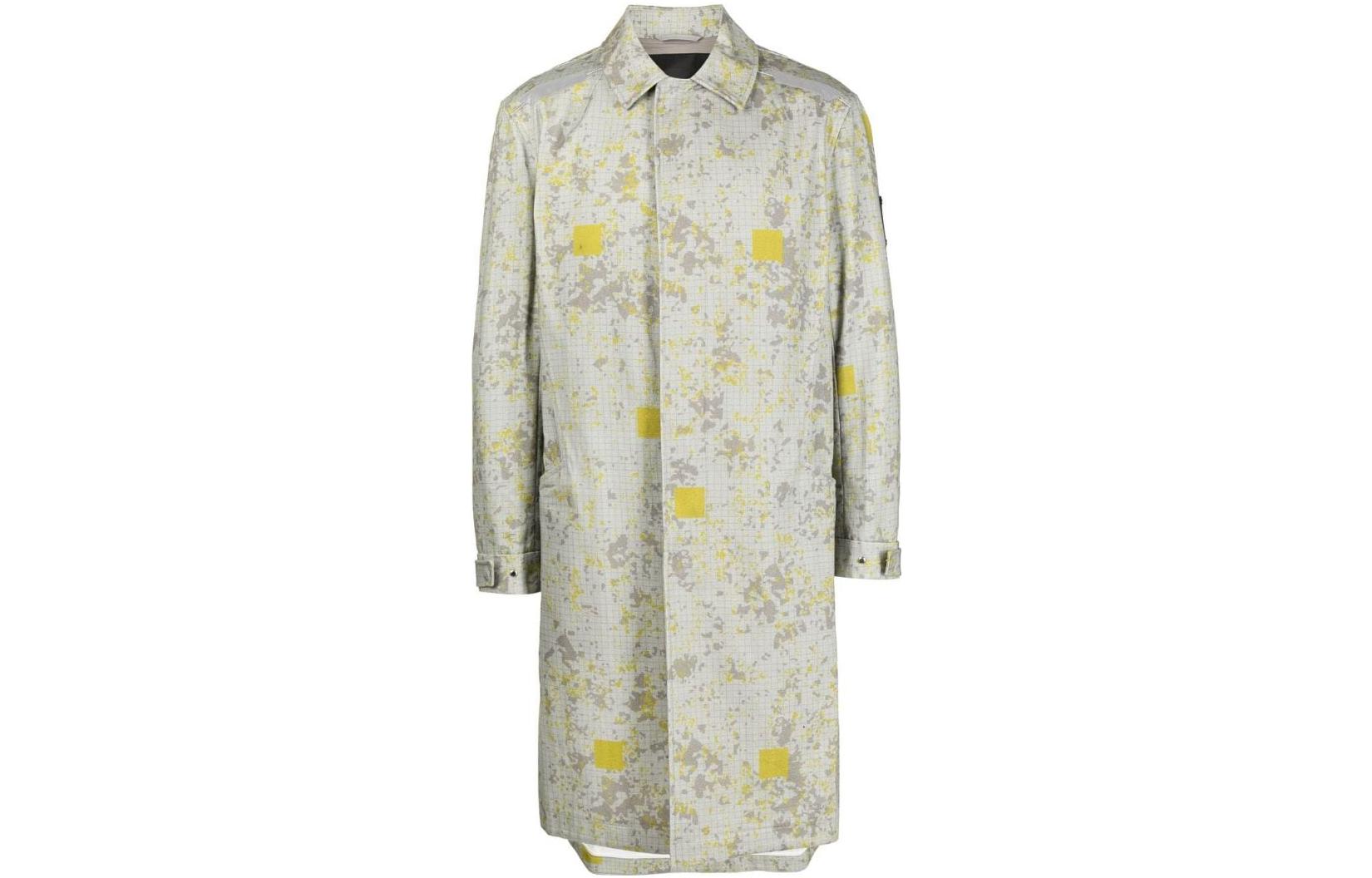 

Пальто A COLD WALL* с пиксельным принтом A-COLD-WALL*, светло-серый