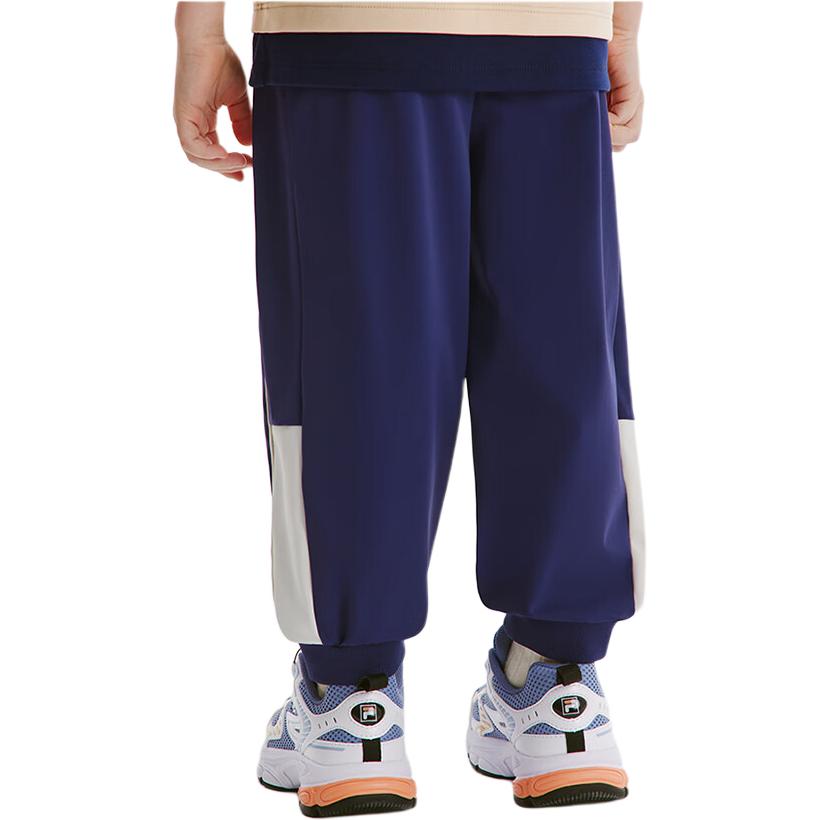 FILA KIDS Детские вязаные спортивные штаны для детей 3-7 лет dark silent blue — фото 3