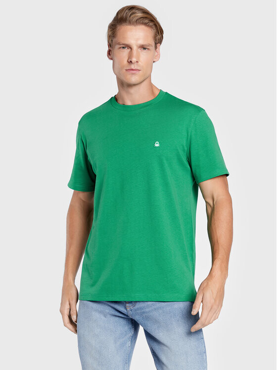 

Футболка стандартного кроя United Colors Of Benetton, зеленый