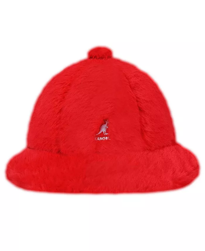 

Мужская повседневная панама из искусственного меха Kangol, красный