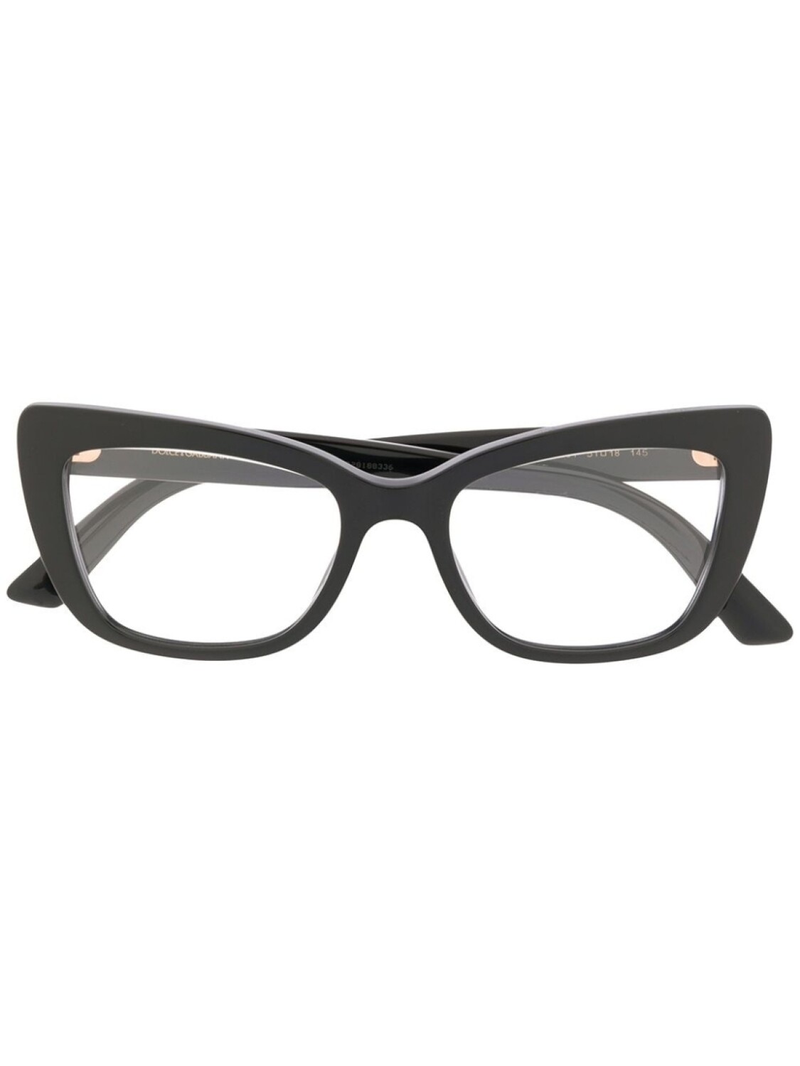

Dolce & Gabbana Eyewear очки в оправе 'кошачий глаз', черный