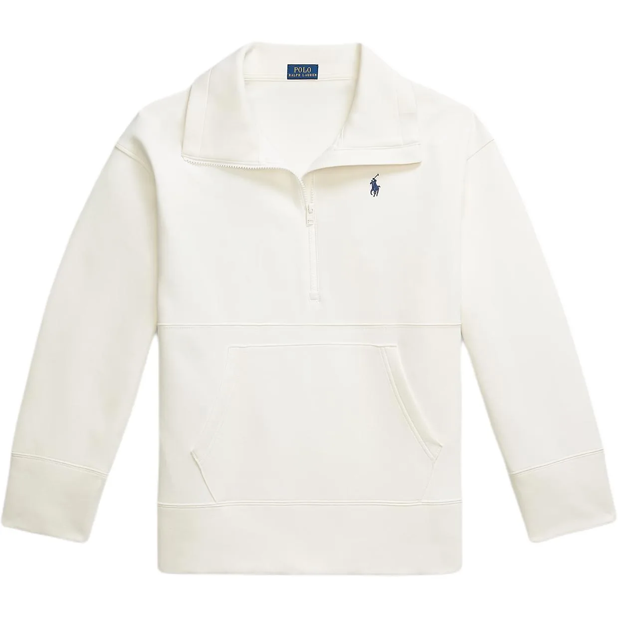 Поло Pony худи на молнии Polo Ralph Lauren, nevis island экрю