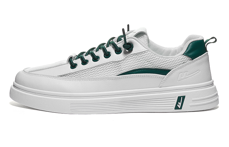 

Кроссовки WARRIOR Skateboarding Shoes Men Low-top White/Green, зеленый