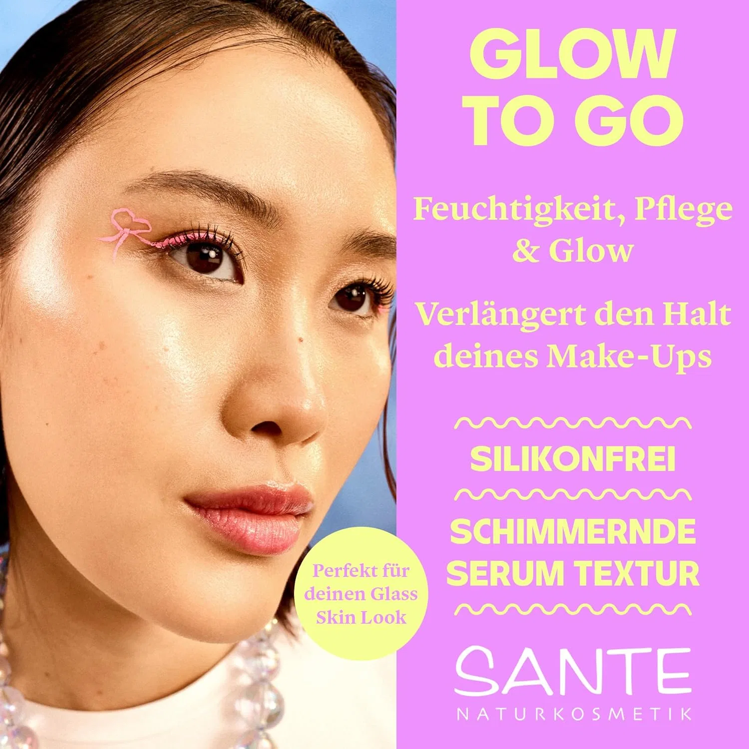 Праймер для макияжа «Fix & Glow Primer» от SANTE Naturkosmetik Sante Naturkosmetik, Pink — фото 3