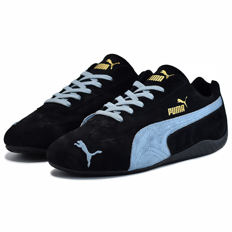 Кроссовки Puma Speedcat Lifestyle Shoes Unisex Low-top Black/Blue, черный/синий — фото 3