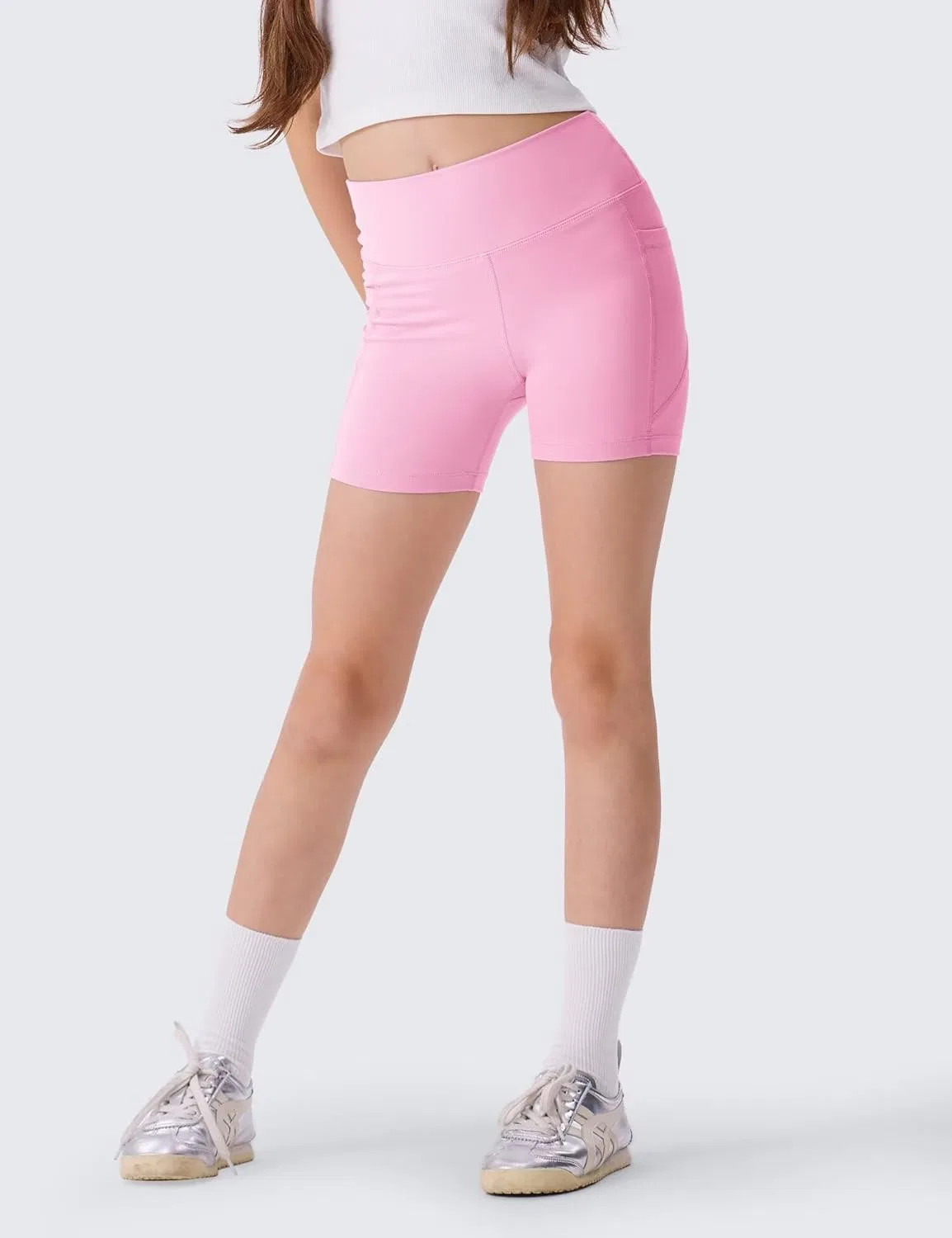 Шорты для девочек SKIDREAM, Light Pink — фото 2