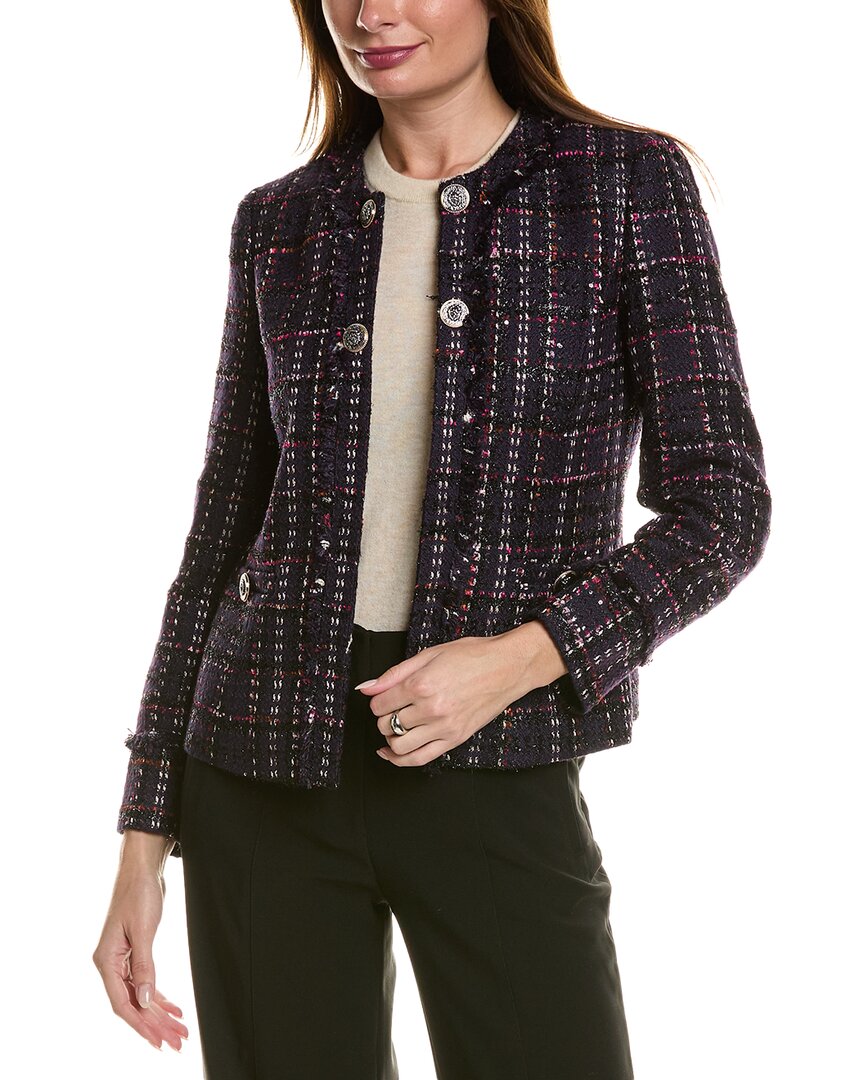 

Куртка Anne Klein Kissing Front, фиолетовый