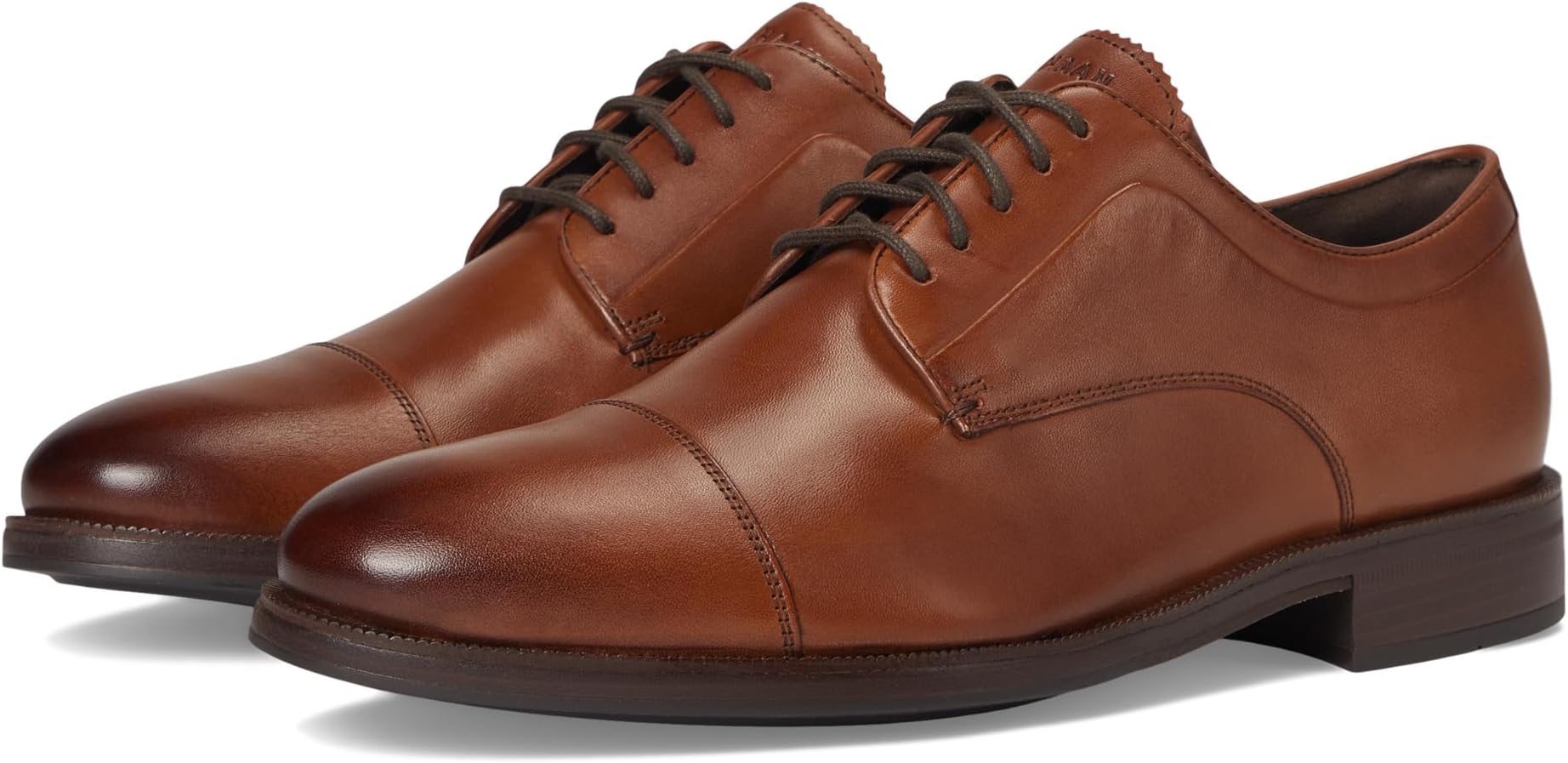 

Оксфорды Cole Haan Dean Grand Cap Toe Oxfords, цвет Brit Tan/Dark Chocolate/Natural