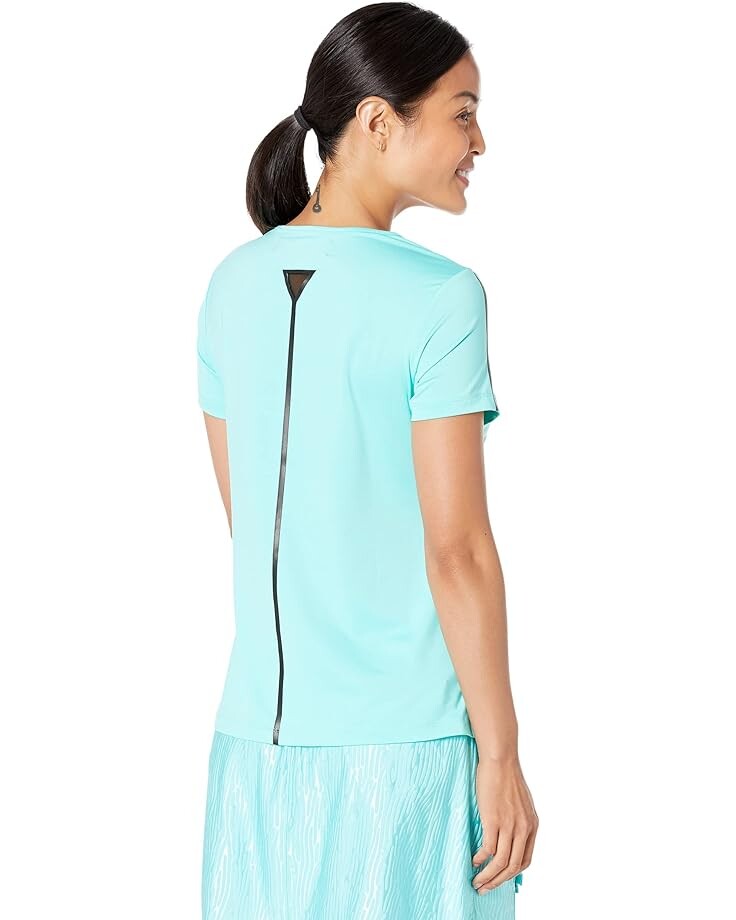 

Топ Jamie Sadock Cindy Short Sleeve Top, цвет Jelly Bean