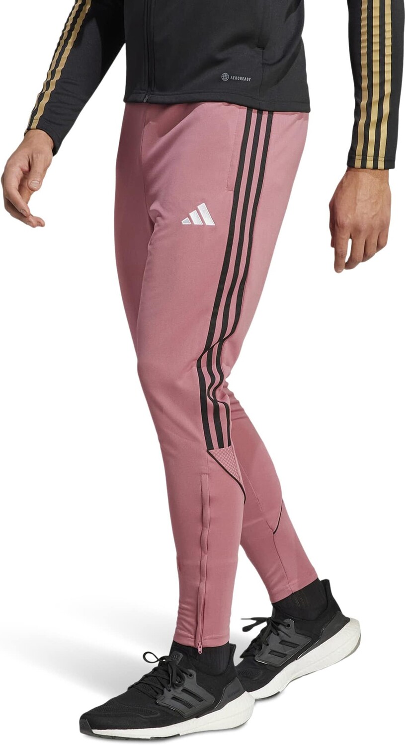 

Брюки Big & Tall Tiro '23 adidas, цвет Pink Strata/Black