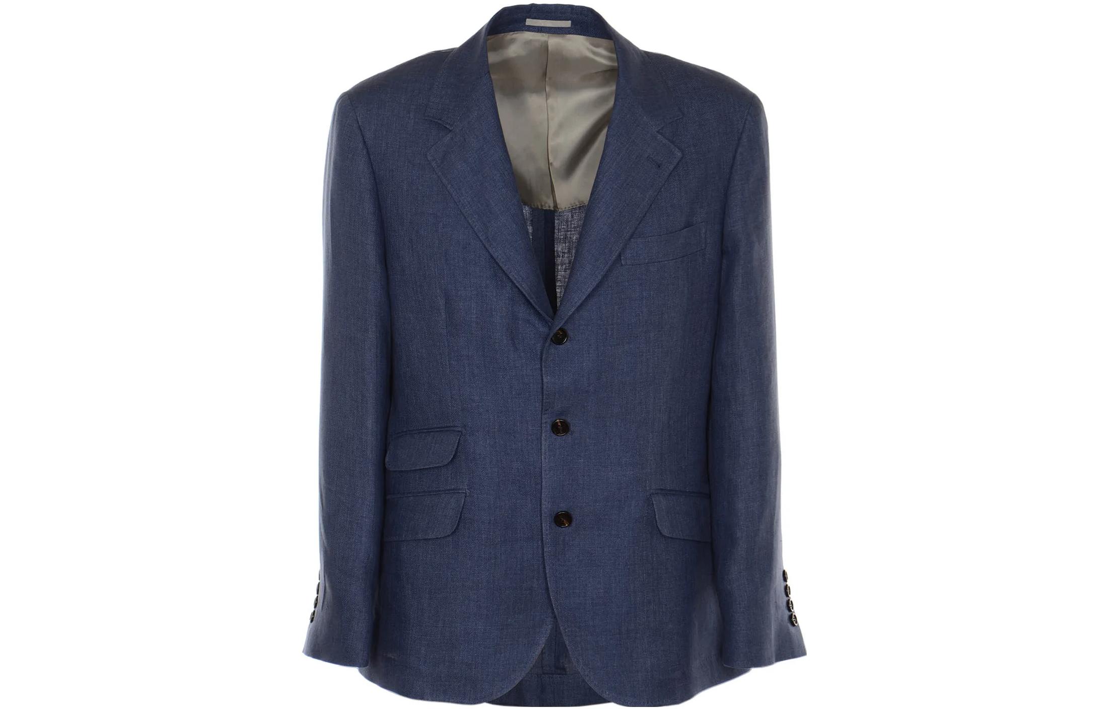 

Костюм мужской синий Brunello Cucinelli